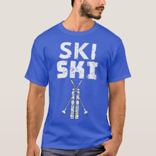 Coola Ski Älskare Sports Snö Skiing Skiers Manar K T Shirt