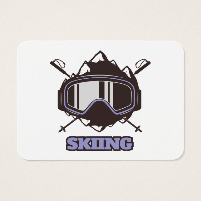 Coola Ski Helmet Visitkort (Framsidan)