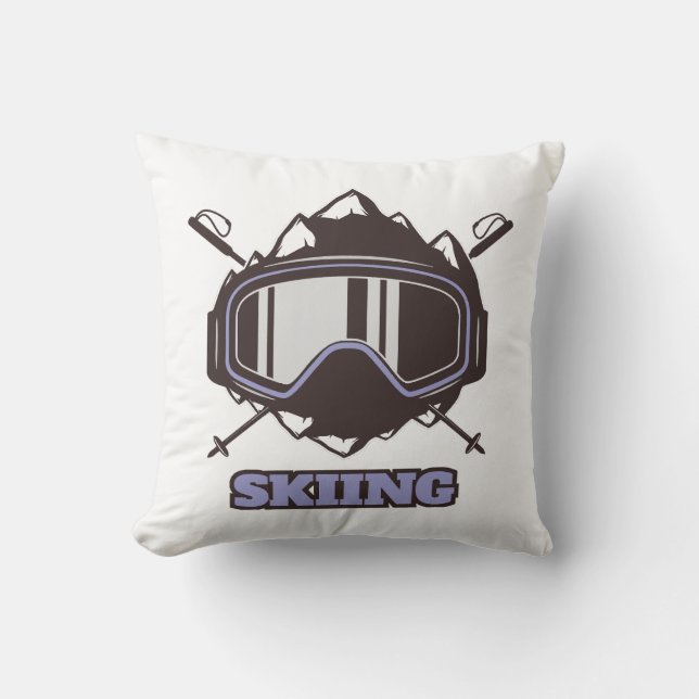 Coola skidhelm  kudde (Framsida)
