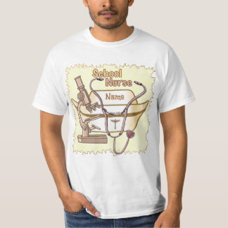Coola skolsköterske-t-shirts t shirt