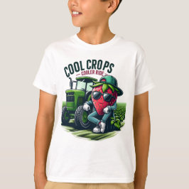 Coola Skörd, Cooler Ride Funny Tractor T Shirt