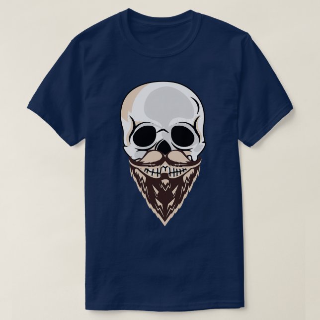 Coola Skull med skal med skal 1 T Shirt (Design framsida)