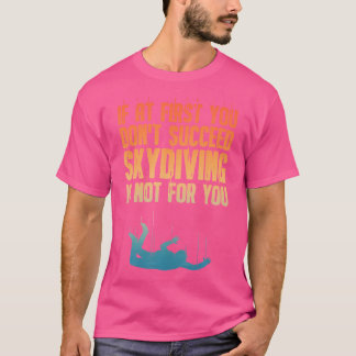 Coola Skydiving Art for Skydive Himmel Diving Skyd T Shirt
