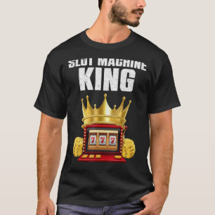 Coola Slot Maskin Älskare Design För manar Boys Ca T Shirt
