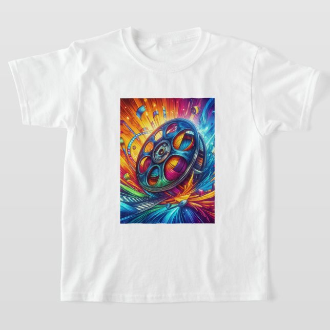 Coola Småbarn Tshirt från Zazzle T Shirt (Laydown)