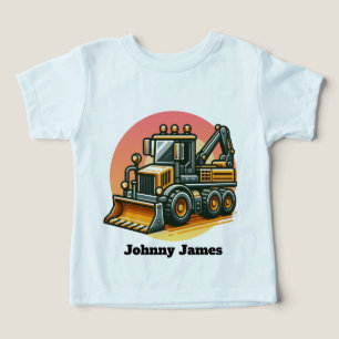 Coola småpojkar byggbara anpassningsbara t shirt