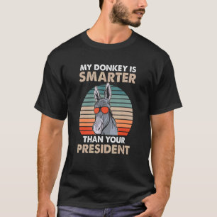 Coola Smart Donkey Kärlek Sunglasses Vintage Farm  T Shirt