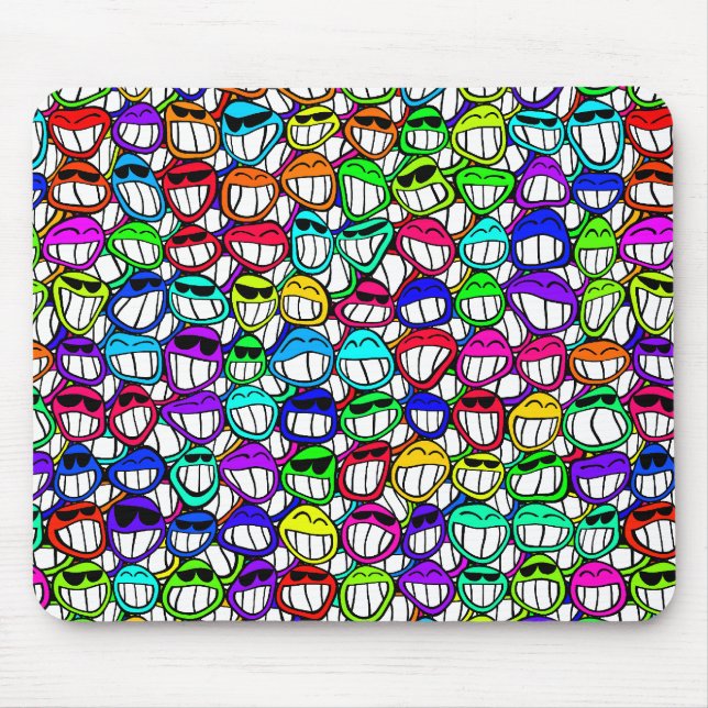 Coola Smilande Ansikte Musmatta (Framsidan)