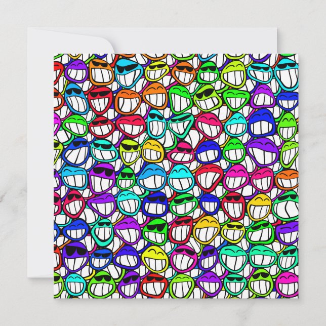 COOLA SMILING ANSIKTE GROUP (Framsida)