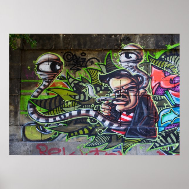 Coola Smoking Guy Poster (Framsidan)