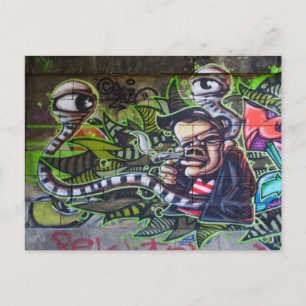 Coola Smoking Guy Vykort