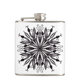 Coola Snakes Black and White Botanical Gothic Fickplunta