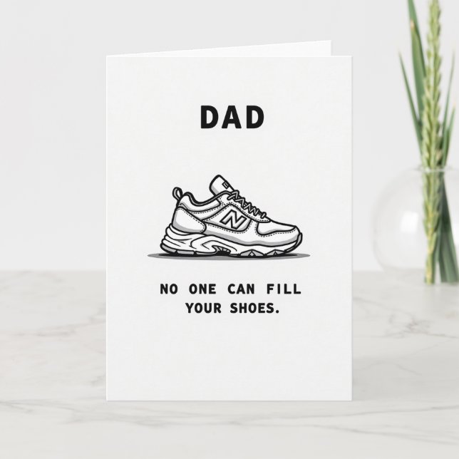 Coola Sneakerpappadags-kort Kort (Framsida)