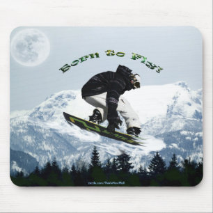 Coola Snö Boarder Winter Sports Themme Musmatta