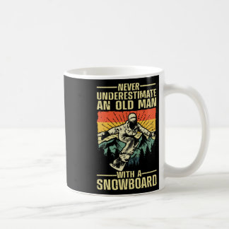 Coola Snowboard Art Manar Women Skier Snowboarding Kaffemugg