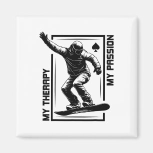 Coola Snowboard Extreme Snowboarding Pro Snowboard Magnet