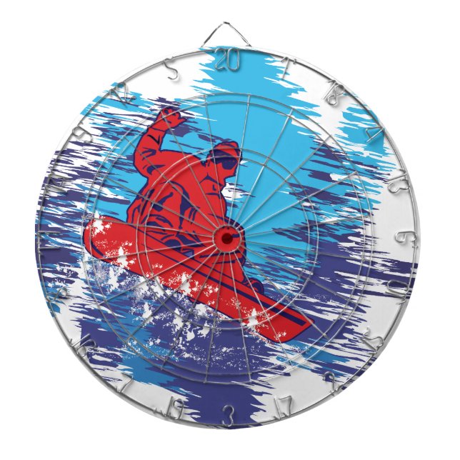 Coola Snowboarder Darttavla (Framsidan)