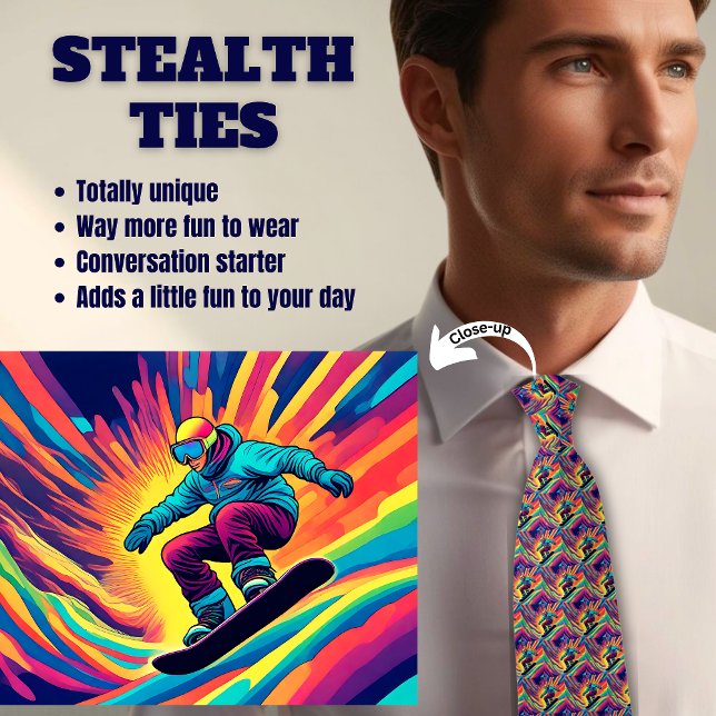 Coola Snowboarder Stealth Neck Tie Slips (Skapare uppladdad)