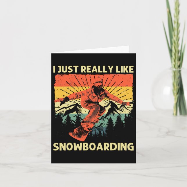 Coola Snowboarding Design För manar Women Snowboar Kort (Framsida)