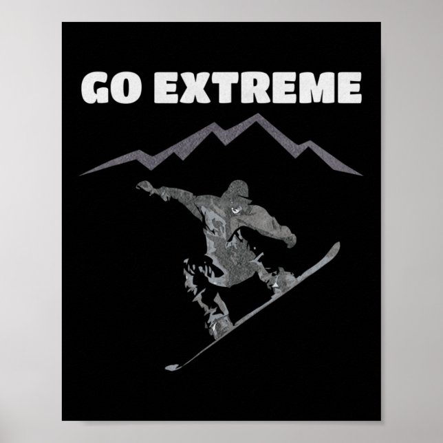 Coola Snowboarding Design Poster (Framsidan)