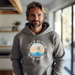 Coola snowboarding hoodie sweatshirt