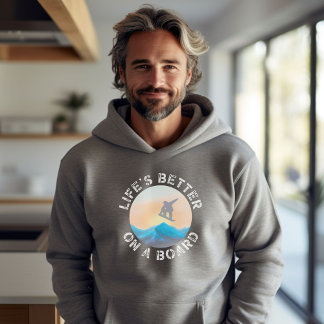 Coola snowboarding hoodie sweatshirt