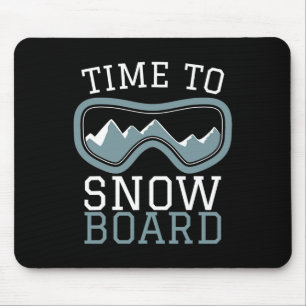 Coola Snowboarding Sliding Sports Tee I Snö Piste Musmatta