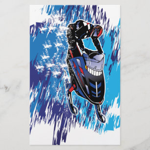 Coola Snowmobiler Brevpapper