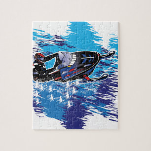 Coola Snowmobiler Pussel
