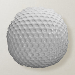 Coola Snyggt Golf Sport Boll Struktur Mönster Rund Kudde