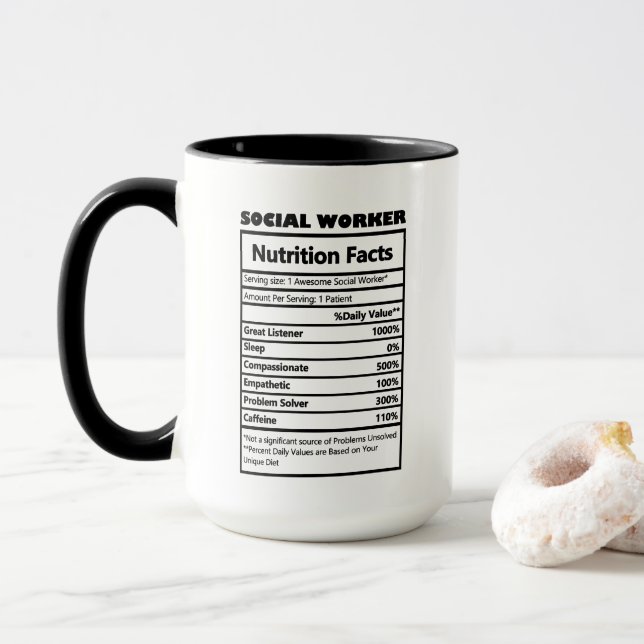 coola Social arbetararbete Mugg (Med munk)