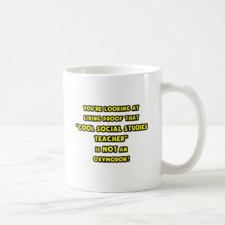 Coola Social studielärare är INTE Oxymoron Kaffemugg