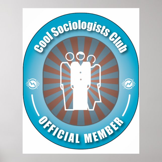 Coola Sociologists Klubb Poster (Framsidan)
