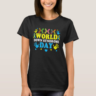 Coola Socks World Down Syndrome Awareness Supporte T Shirt