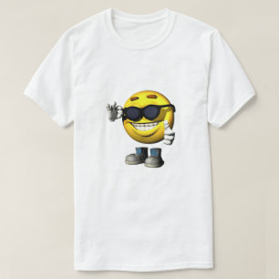 Coola Sol Ansikte T Shirt