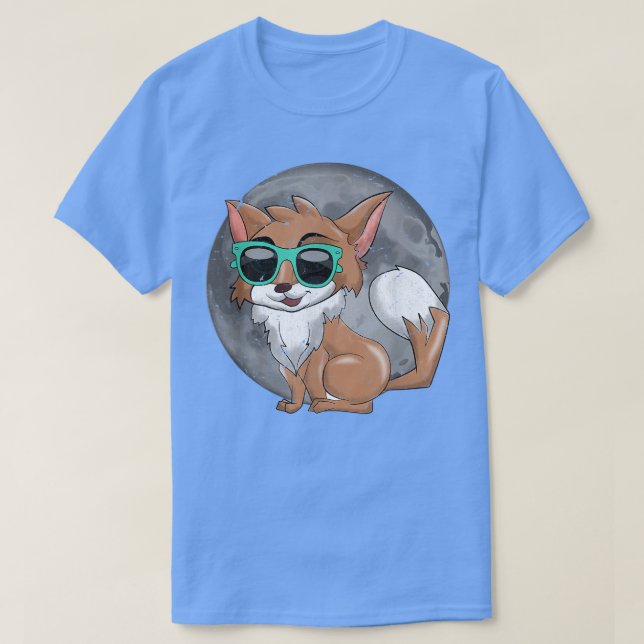 Coola Solglasögon, fullvuxet, lover-funny Fox T T Shirt (Design framsida)