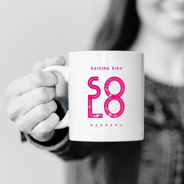 Coola Solo Mamma Strong Mamma Single Mamma Kaffemugg (Skapare uppladdad)