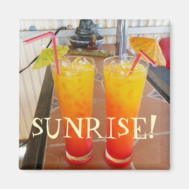 Coola Soluppgång Magnet! Magnet (Framsidan)