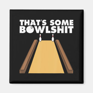 Coola som är lite Roligt Bowling Gift För manar Magnet