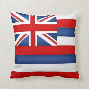 Coola som är statlig av den Hawaii flagga Kudde