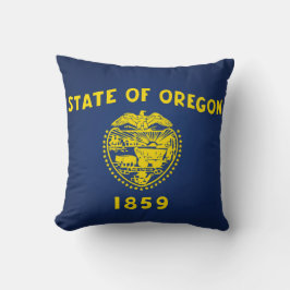Coola som är statlig av den Oregon flagga Kudde