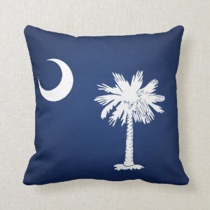 Coola som är statlig av den South Carolina flagga Kudde