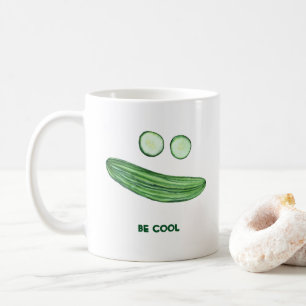Coola som "BE-COOLA" Lättare vattenfärg Kaffemugg