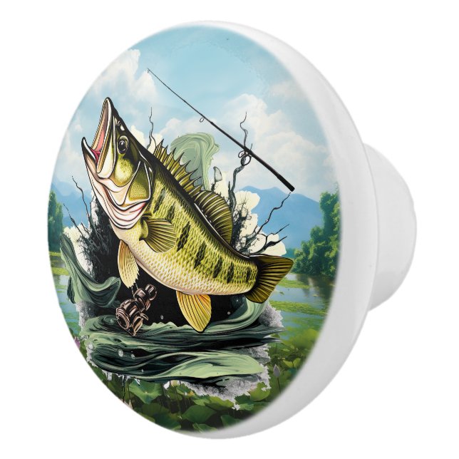 coola som bedriver fiske i älskare sjö knopp (Höger)