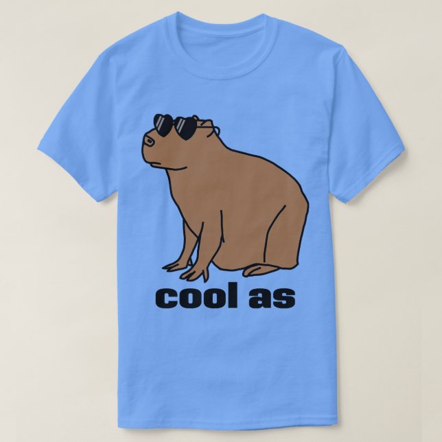 Coola som Capybara T Shirt (Design framsida)