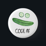 Coola som "Coola AF" Lättare vattenfärg Knapp<br><div class="desc">Med den här roligten kan du behålla coolan som gurka. Vattenskärning bara för dig! Kolla min butik för mer design!</div>