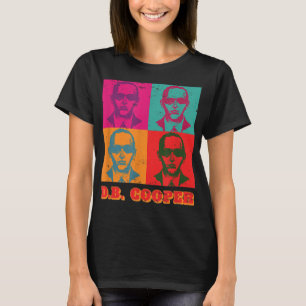 Coola som Db Cooper Pop Art 1971 Retro Skyjacking  T Shirt