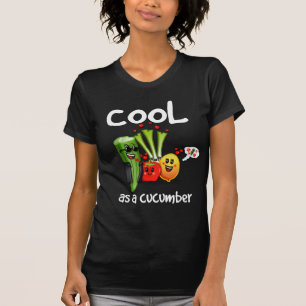 Coola som en gurkadamutslagsplats t-shirt