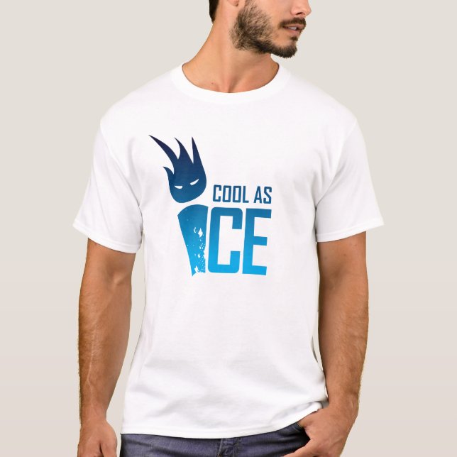 Coola som isT-tröja Tee (Framsida)