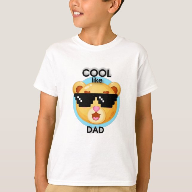 Coola som pappa t shirt (Framsida)